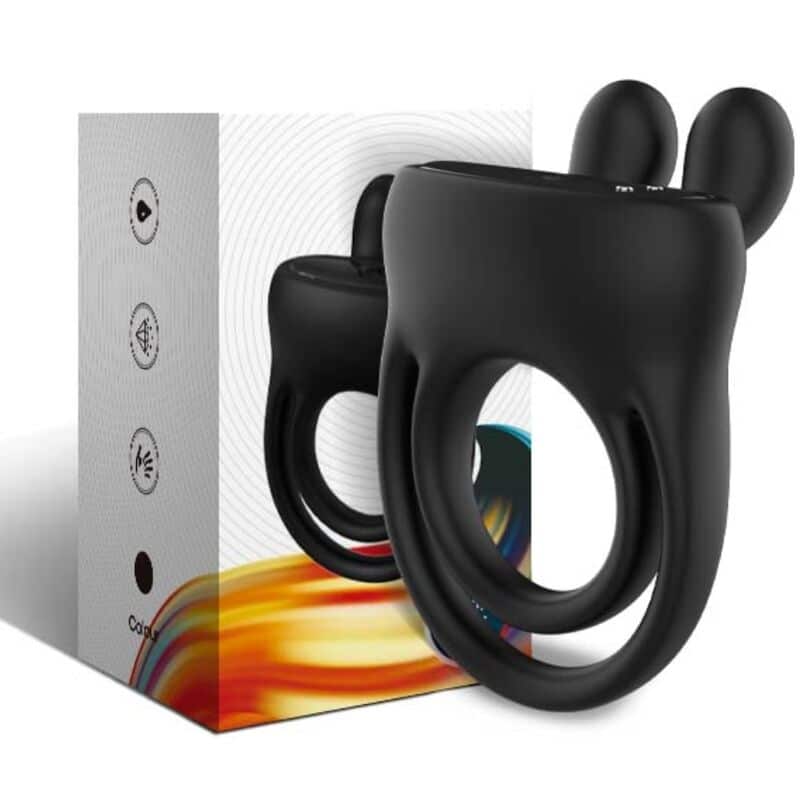Anneau vibrateur lapin noir — ARMONY, vue 5