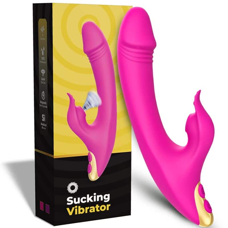 Ventouse love clitoris & point G fuchsia — ARMONY, vue 4