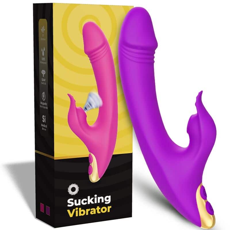 Love clitoris & g-spot suction violet — ARMONY, vue 4