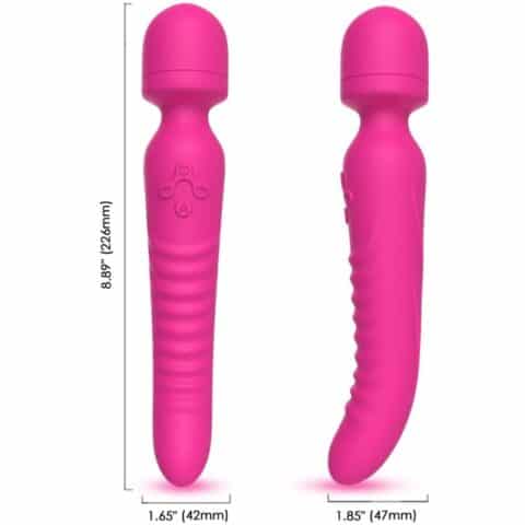 Mission massager & vibrateur effet chaleur fuchsia — ARMONY
