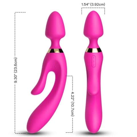 Masseur & vibrateur lapin fuchsia — ARMONY