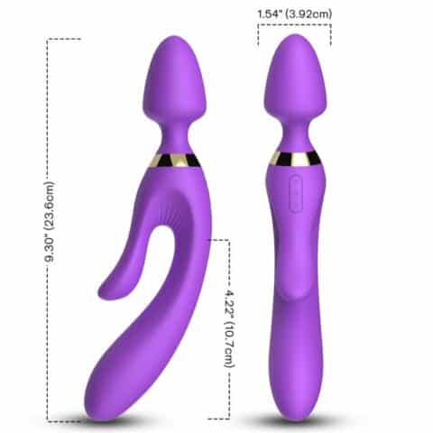 Masseur & vibrateur lapin violet — ARMONY