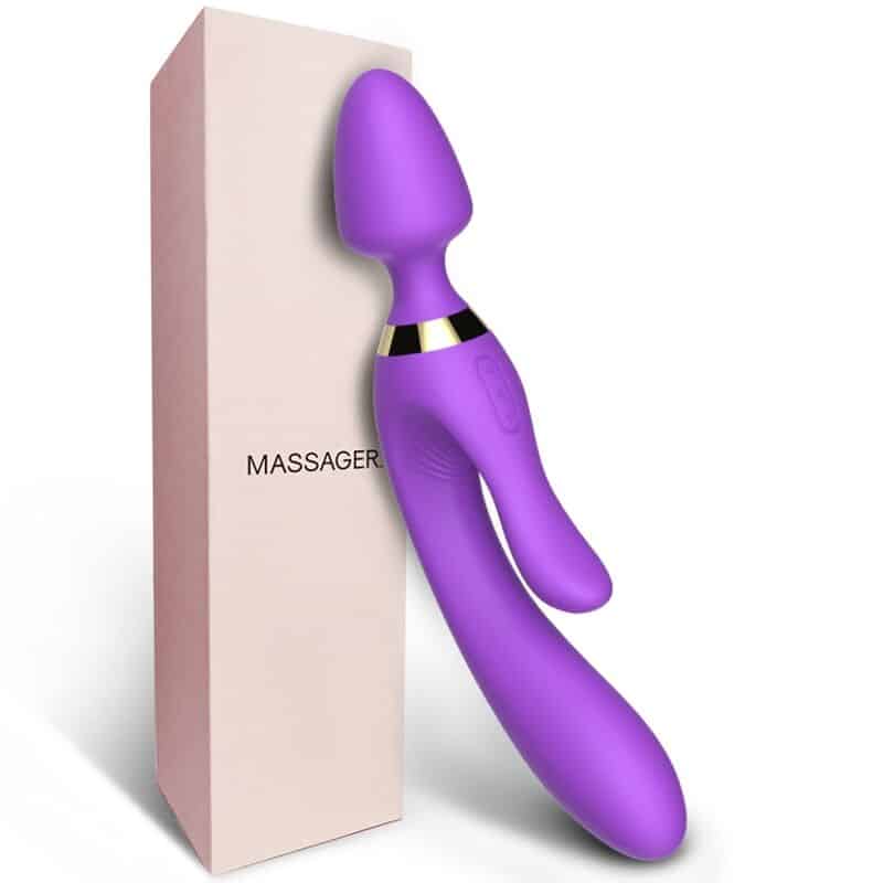 Masseur & vibrateur lapin violet — ARMONY, vue 4