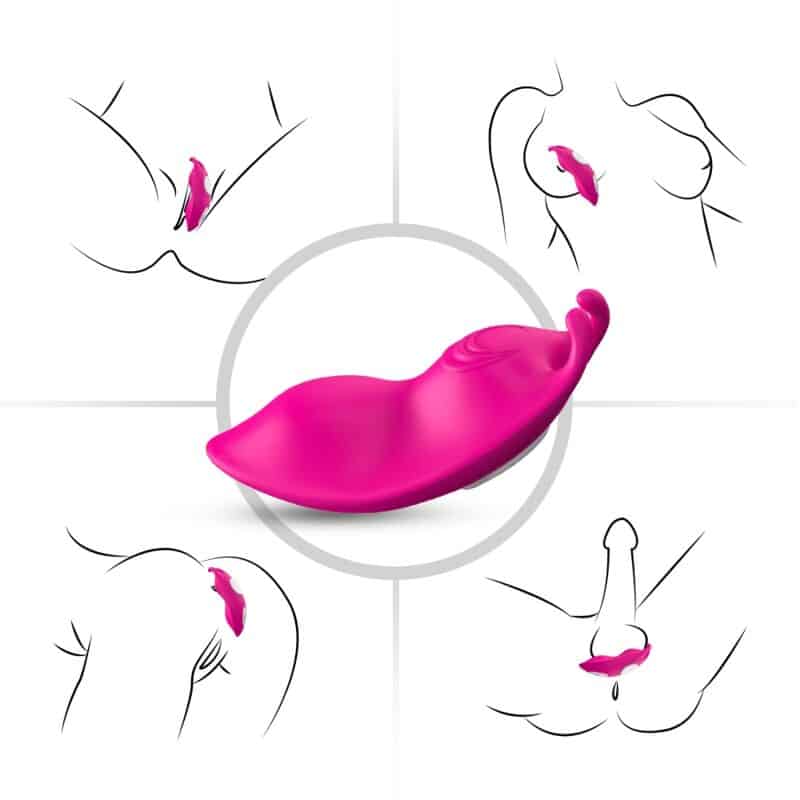 Honeybee wearable panties vibrateur g-spot fuchsia - application gratuite — ARMONY, vue 2