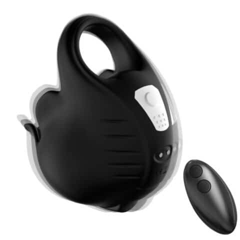 Anneau vibrateur à ventouses télécommande noir — ARMONY