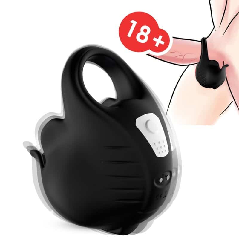 Anneau vibrateur à ventouses télécommande noir — ARMONY, vue 2