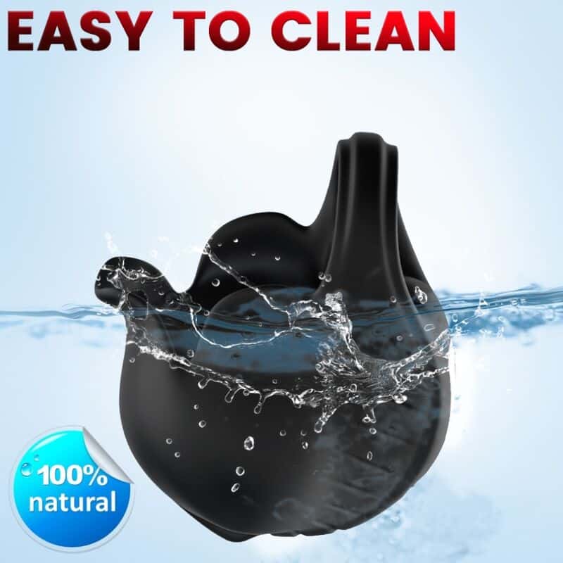 Anneau vibrateur à ventouses télécommande noir — ARMONY, vue 3