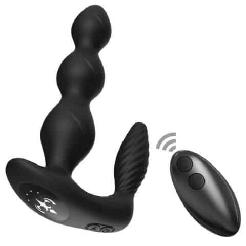 Manfun vibrateur & stimulateur anal plug télécommande noir — ARMONY