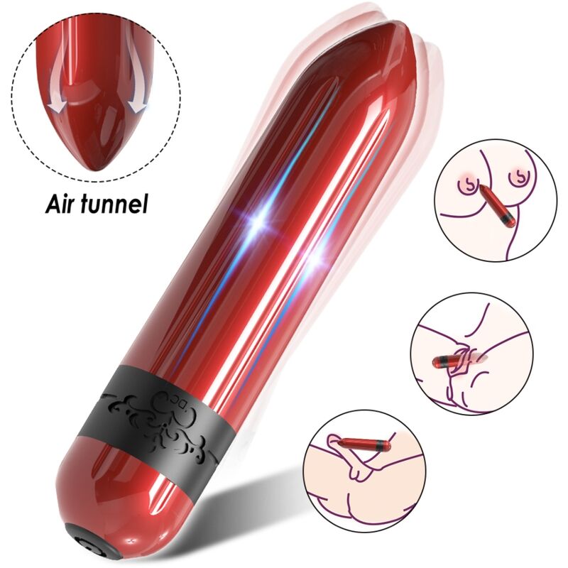 Rocket vibrateur bullet fuchsia — ARMONY, vue 3