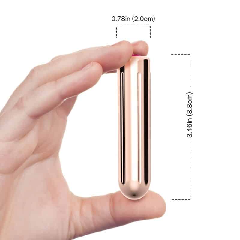 Balle vibrateur warhead dore 2 CM x 8.8 CM — ARMONY