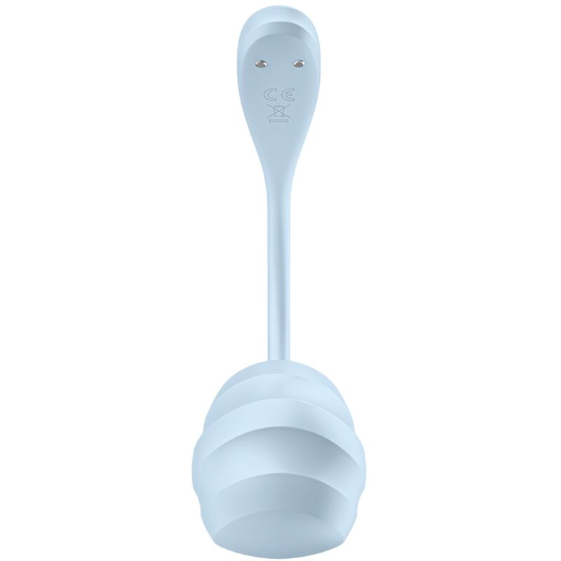 Application gratuite stimulateur de point G pétale lisse bleu ciel — SATISFYER, vue 2