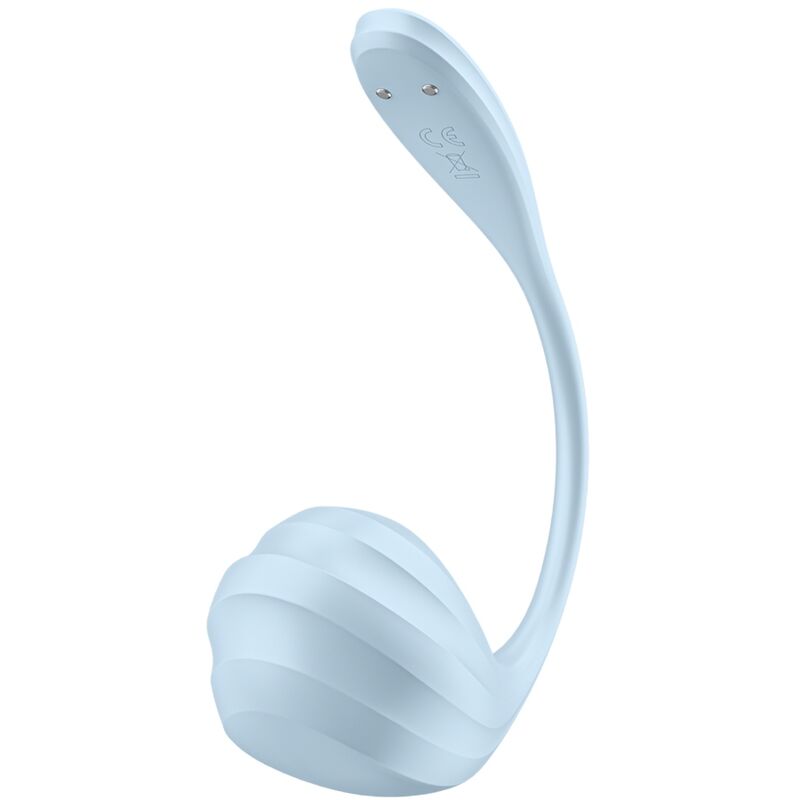 Application gratuite stimulateur de point G pétale lisse bleu ciel — SATISFYER, vue 3