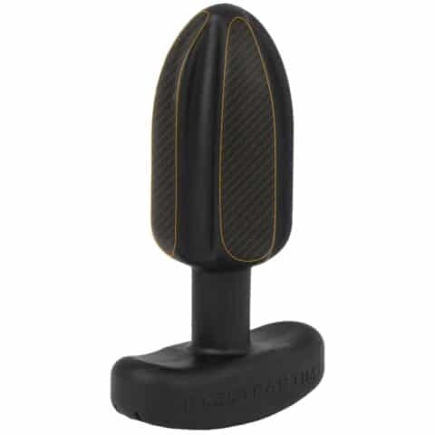 Plug anal tartare quadripolar silicone noir