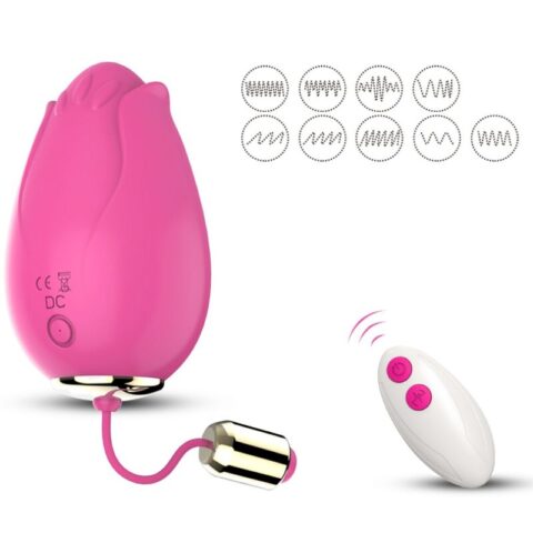 Vibrateur mandala EGG télécommande g-spot fuchsia — ARMONY