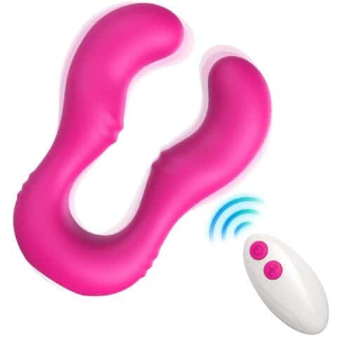 Vibrateur seraph double télécommande fuchsia — ARMONY