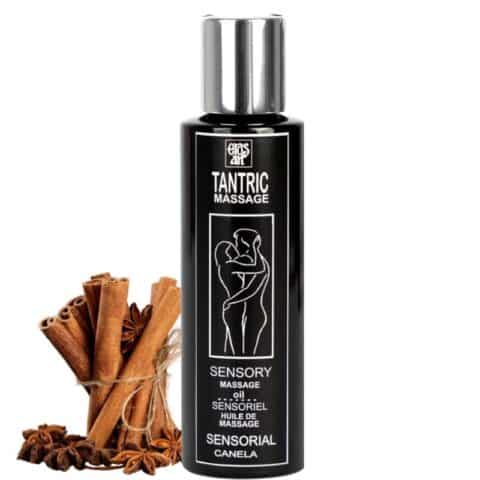 Huile de massage tantrique naturelle et cannelle aphrodisiaque 100 ML — EROS-ART