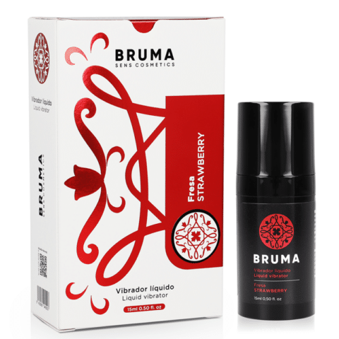 Vibrateur liquide ultra glissant fraise 15 ML