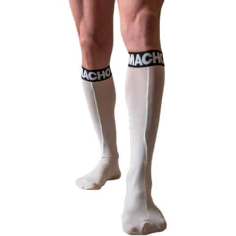 Chaussettes fines taille unique blanche