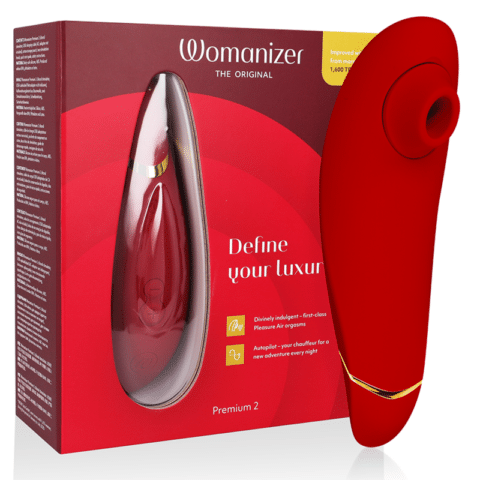 Stimulateur clitoral premium 2 bordeaux — WOMANIZER