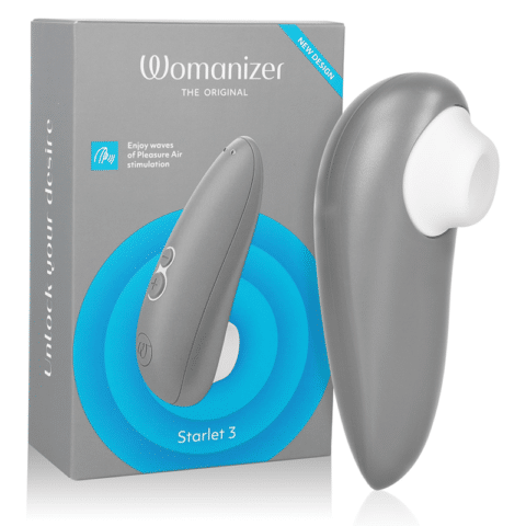 Stimulateur clitoral starlet 3 gris