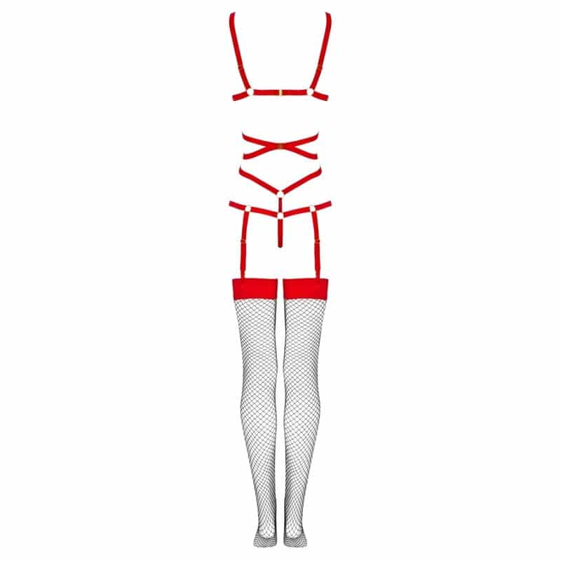 Thiara LC 20213 ensemble corps + bas rouge S/M — LIVCO CORSETTI FASHION, vue 7