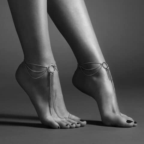 Magnifiques bracelets pieds dorés — BIJOUX INDISCRETS