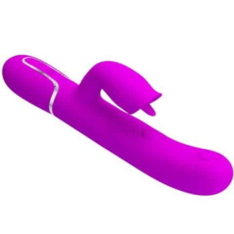 Vibrateur lapin à lécher fuchsia — PRETTY LOVE