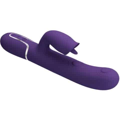 Vibrateur lapin à lécher violet — PRETTY LOVE