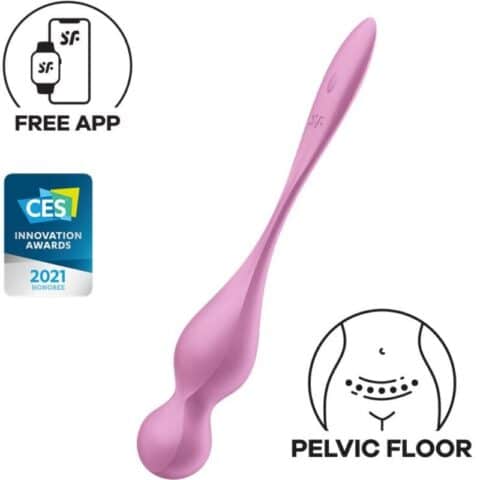 Balles vibrantes de kegel love birds rose — SATISFYER