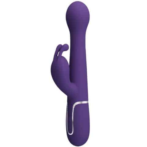 Dejon vibrateur rabbit 3 en 1 multifonction violet — PRETTY LOVE