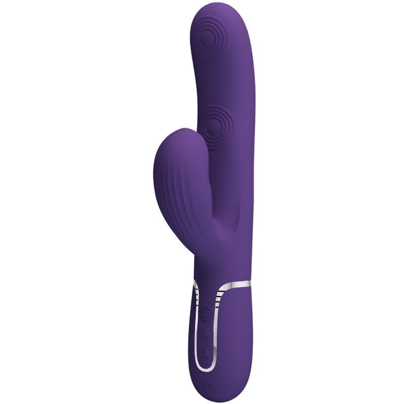 Perlita vibrateur g-spot 3 en 1 multifonction violet — PRETTY LOVE, vue 3
