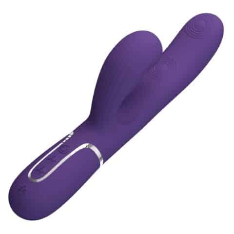 Perlita vibrateur g-spot 3 en 1 multifonction violet — PRETTY LOVE