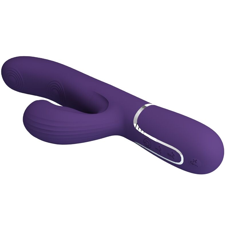 Perlita vibrateur g-spot 3 en 1 multifonction violet — PRETTY LOVE, vue 6