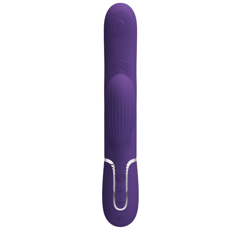 Perlita vibrateur g-spot 3 en 1 multifonction violet — PRETTY LOVE, vue 4