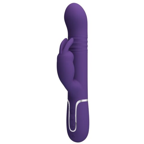 Coale vibrateur rabbit 4 en 1 violet — PRETTY LOVE
