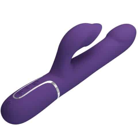 Zalin perles vibrateur lapin 4 en 1 violet — PRETTY LOVE