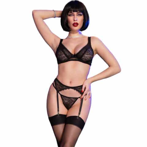 Ensemble quatre pièces noir S — CHILIROSE