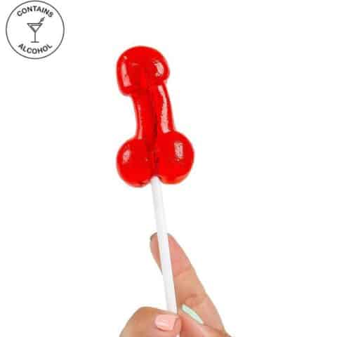 Sucette à COQ avec alcool daiquiri à la fraise — SECRETPLAY