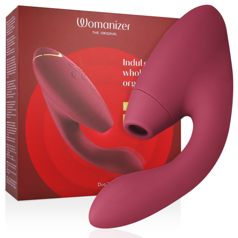 Duo 2 stimulateur bordeaux