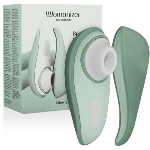 Liberty 2 stimulateur de clitoris et aspiration vert clair