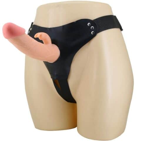 Mavis harnais culotte universelle avec gode 19 CM naturel — PRETTY LOVE