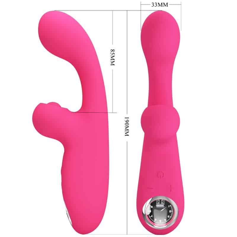 Skylar vibrateur stimulateur rose — PRETTY LOVE, vue 2