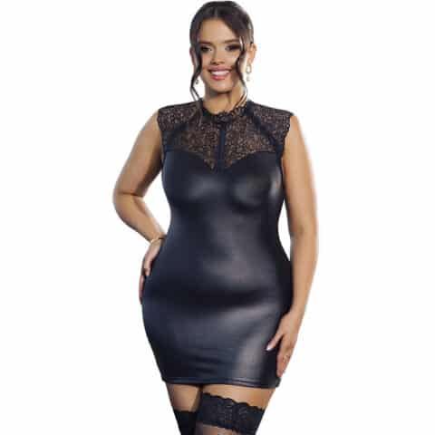 Robe sexy en cuir L/XL — SUBBLIME