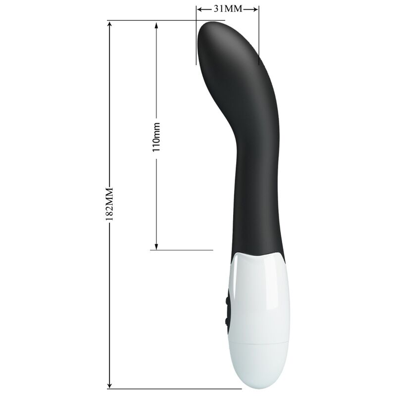 Bishop vibrateur point G 30 modes noir — PRETTY LOVE, vue 7