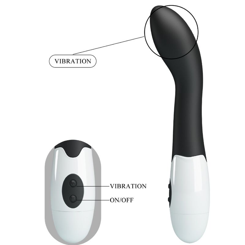 Bishop vibrateur point G 30 modes noir — PRETTY LOVE, vue 8
