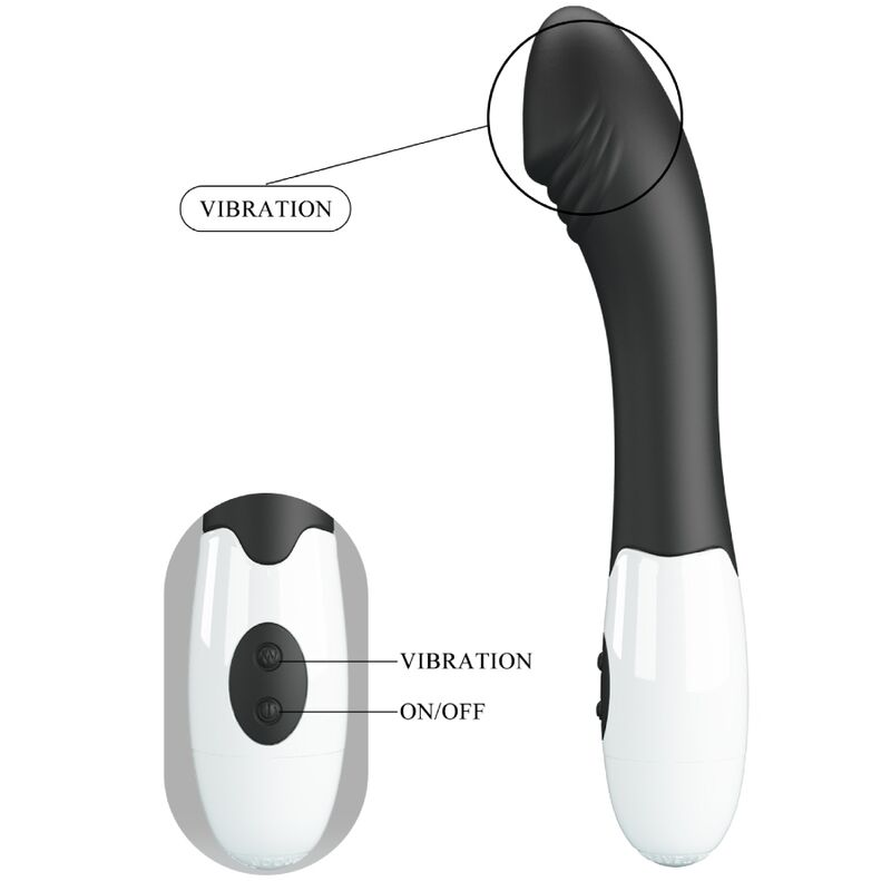 Elemental vibrateur point G 30 modes noir — PRETTY LOVE, vue 8