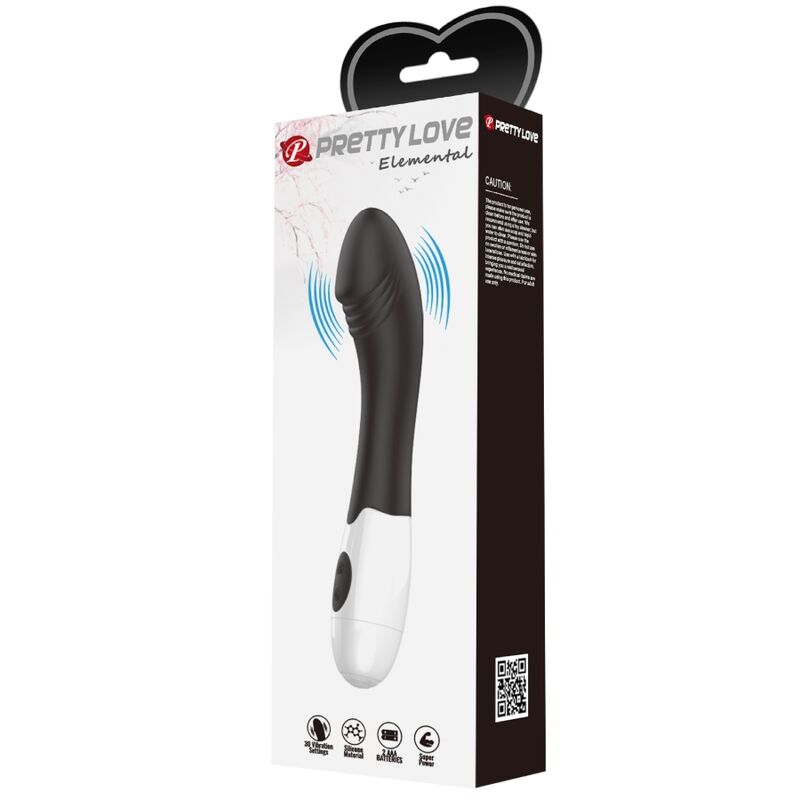 Elemental vibrateur point G 30 modes noir — PRETTY LOVE, vue 10