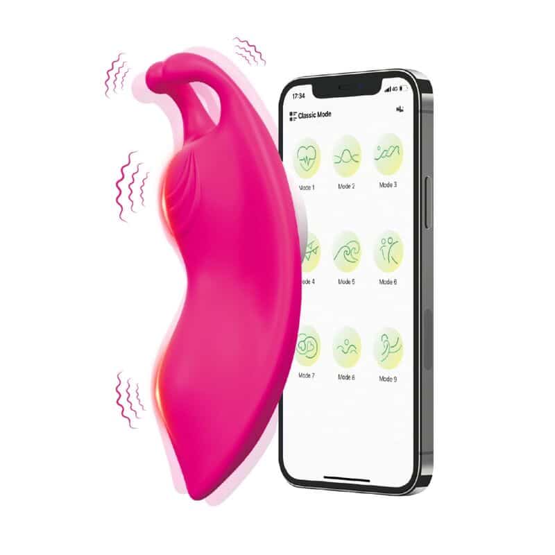 Honeybee wearable panties vibrateur g-spot fuchsia - application gratuite — ARMONY