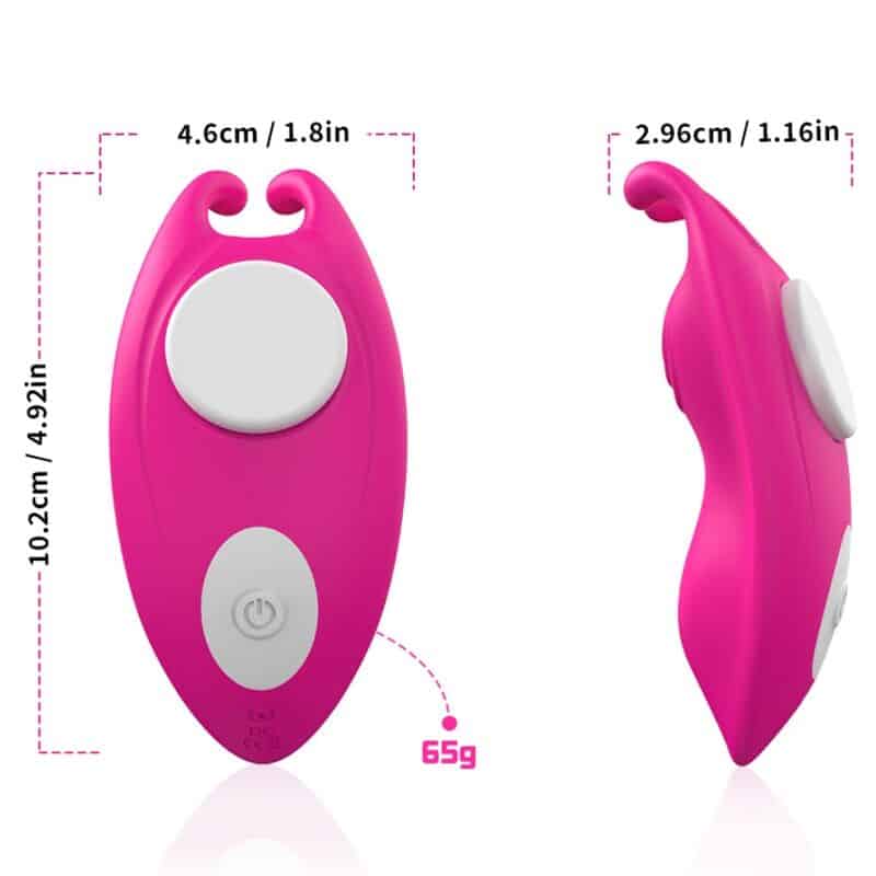 Honeybee wearable panties vibrateur g-spot fuchsia - application gratuite — ARMONY, vue 3