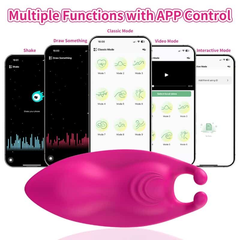 Honeybee wearable panties vibrateur g-spot fuchsia - application gratuite — ARMONY, vue 5